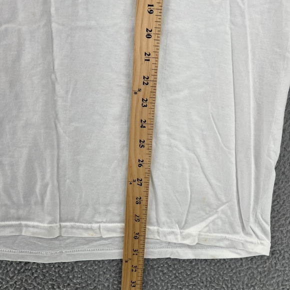 Vintage Y2k American Flag USA 2001 White T-Shirt Sonoma New No Tags READ - Picture 9 of 16